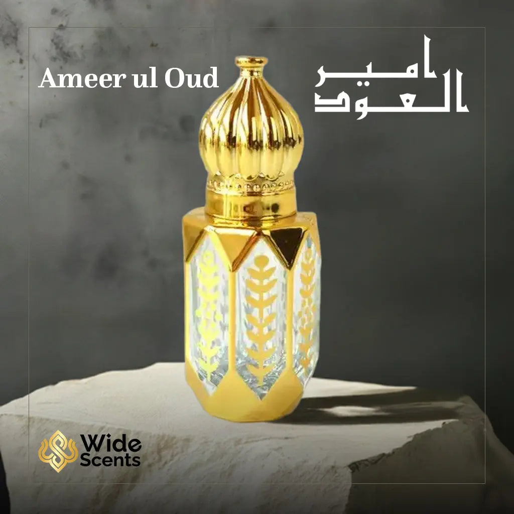 Ameer al Oud Attar – 100% Alcohol-Free | 6 ML Luxury Fragrance Wide Scents