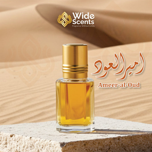 Ameer al Oud Attar – 100% Alcohol-Free | 6 ML Luxury Fragrance Wide Scents