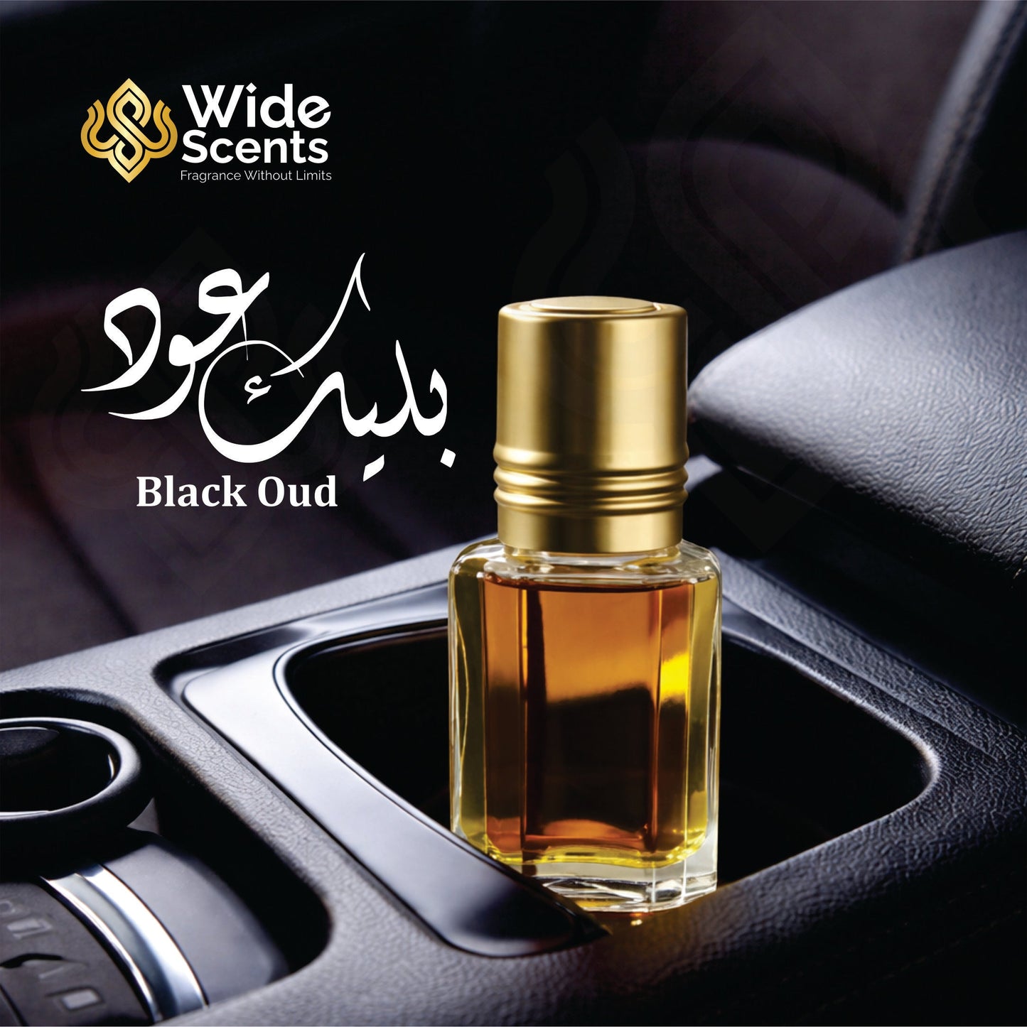 Wide Scents Pure Black Oud – Deep & Long-Lasting Oud Perfume Wide Scents