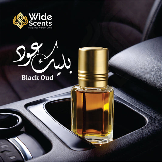 Wide Scents Pure Black Oud – Deep & Long-Lasting Oud Perfume Wide Scents